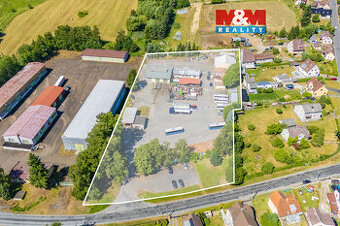 Pronájem provozní plochy, 8696 m², Nepomuk