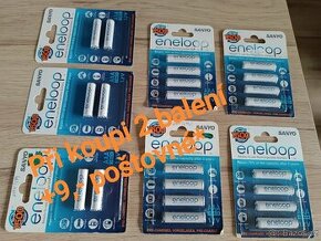 Nabíjecí baterie AAA (typ. 800mAh; 1,2V Ni-MH) SANYO eneloop