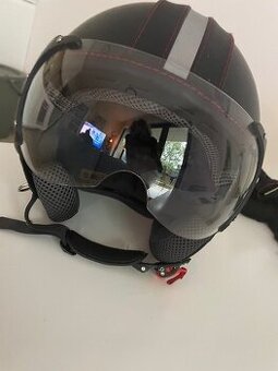 Přilba/helma RIDERO otevřená matná černá