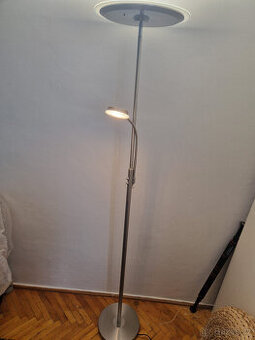 Stojací lampa LED, stmívatelná, dálkové ovládání