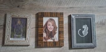 Sada 3 fotorámečků