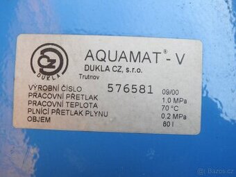 Prodám expanzní používanou nádobu s vakem 80l