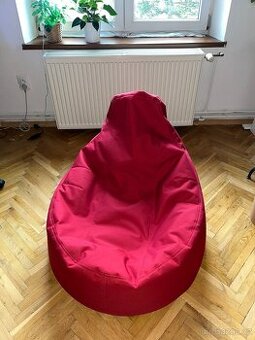 Sedací vak bag4u červený