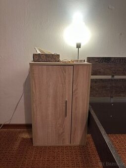 Komoda - 2 ks - dub sonoma - 1