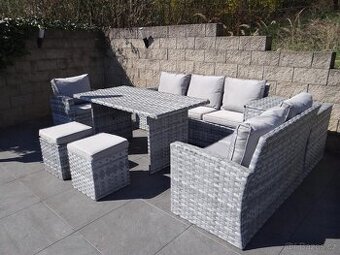 Zahradní ratanová sestava