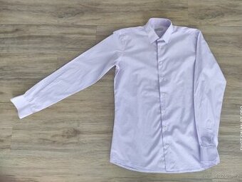 PÁNSKÁ KOŠILE PRESTIGE FIALOVOBÍLÁ SLIM VELIKOST L