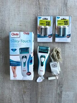 Elektrická bruska/pilník na ztvrdlé paty Credo, 6 ks válečků