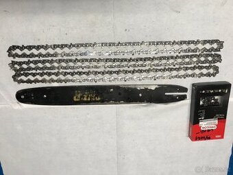 4x Řetěz oregon 55 článků 3/8 + lišta 435mm