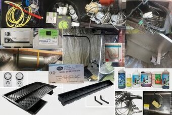 2x stan 240x120x200 hydro, venti, světla