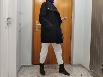 Dámský 3/4 černý  kabát zn. Esprit