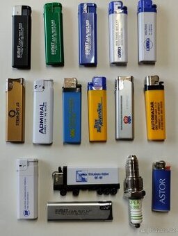 Prodám 32 ks reklamních zapalovačů