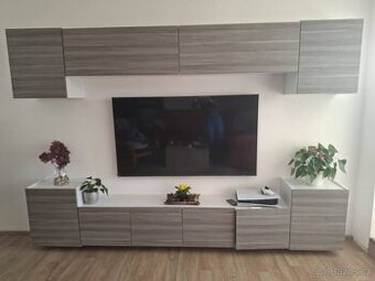 Obyvaci stena sedy antracit