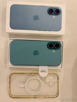 iPhone 16 128GB modrozelená