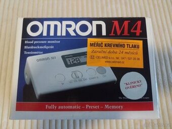 Měřič krevního tlaku Omron M4