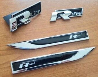 Rline napisy logo znaky nalepky R-line