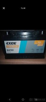 Autobaterie 72 ah nová