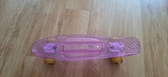 Penny board svítící Worker Transpy 300