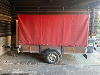 Bržděný vozík Jambora vč. plachty, 1300kg, délka 300cm