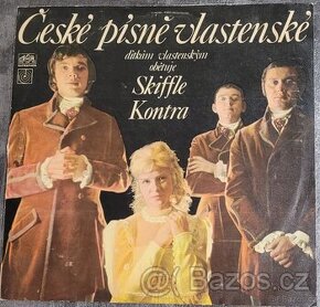 LP SKIFFLE KONTRA - ČESKÉ PÍSNÉ VLASTENECKÉ