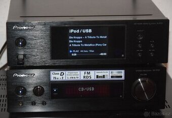 síťový přehrávač/streamer Pioneer N-P01, receiver SX P01, DO