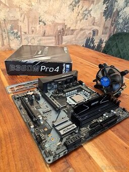 ASRock B360M Pro4 + i5-8400 + 16GB RAM