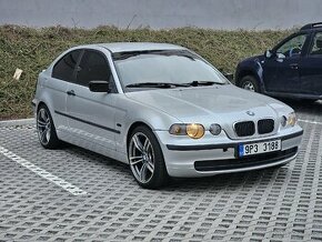 Prodám BMW E46 Compact. 2002, petrol 1.8cc