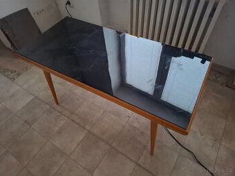 Retro konferenční stolek (brusel) - 1