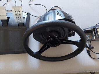 Thrustmaster T300RS + TH8A + ruční brzda + volant