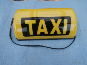 TAXI - magnetická střešní tabulka 500 kč