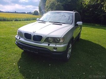 BMW X5 e53 3.0D, ALU 19", kůže, tažné, pojízdné, 45 tis kč