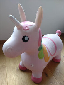Hopsadlo Unicorn s pumpičkou