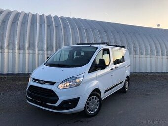 Ford transit custom 2.2TDCI 114kw 6míst r.v.2015 klimatizace