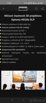 Projektor Optoma HD28e