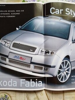 Přední světla Milotec Fabia 1