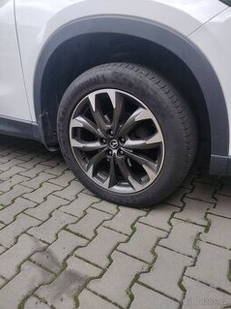 ALU kola Mazda 5x114,3 R19 pneu continental
