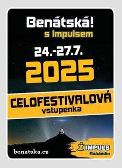 Celofestivalové vstupenky - Benátská s Impulsem