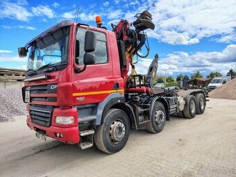 DAF CF 85.410 8x4 Kontejner + HNJ