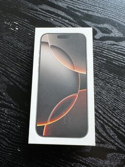 Apple iPhone 16 PRO MAX, 512GB, Záruka, FA DPH
