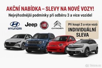 AKČNÍ NABÍDKA – SLEVY NA NOVÉ VOZY A DODÁVKY