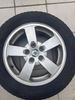 Alu kola 15” se zimními pneu 185/65 R15T