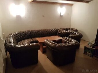 Chesterfield sedaci souprava