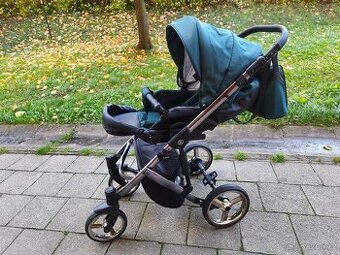 Kočárek KUNERT Tiaro Premium grafit dvojkombinace
