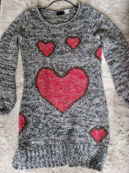 Delší dámský svetr RAINBOW