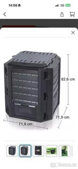 Kompostér 380l nový a nerozbalený