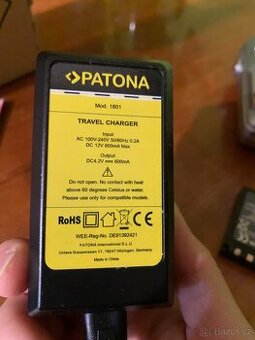 PATONA Foto 2v1 Olympus LI10B/LI12B