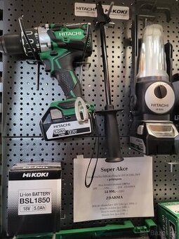 Aku vrtačka HITACHI 18V...........136Nm....Nová