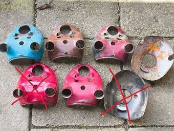 Spodní vrchní díl světla maska Jawa velká kývačka 250 350