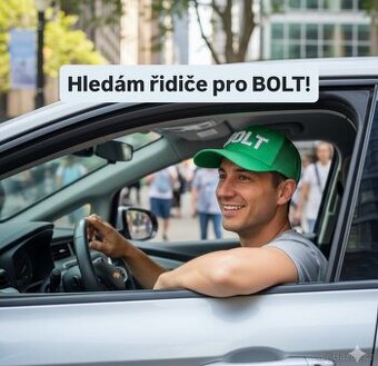 Hledám spolehlivé řidiče pro BOLT🚕 auto od nás