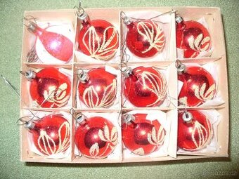 Retro vánoční ozdoby