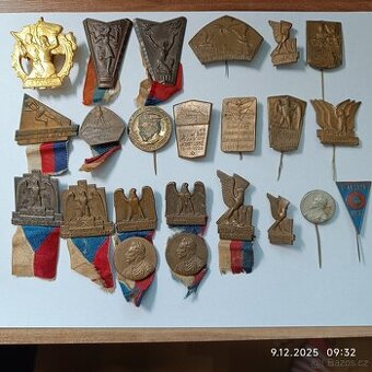 Staré Sokolské odznaky